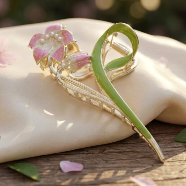 04_de1afecb-0196-4a80-baab-00ff1fd03395.jpg Elegant Floral Decorative Hair Claw Clip (1 Pc)