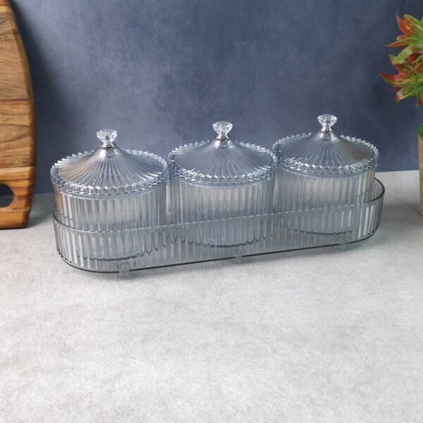 Dry Fruit & Snack Storage - (3 Pc / Set)