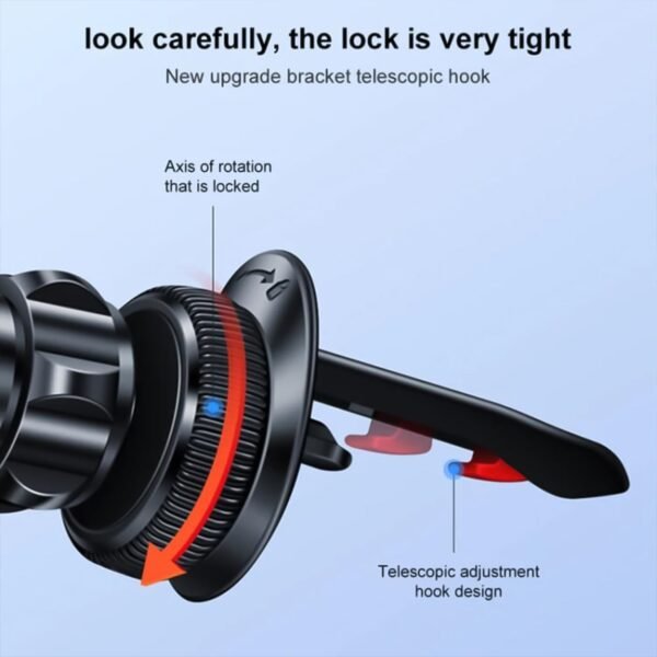 04_e0bbe5e7-df97-44b5-90a4-548098fcbf9f.jpg 360° Rotatable & Foldable Air Vent Magnetic Phone Holder (1 Pc)