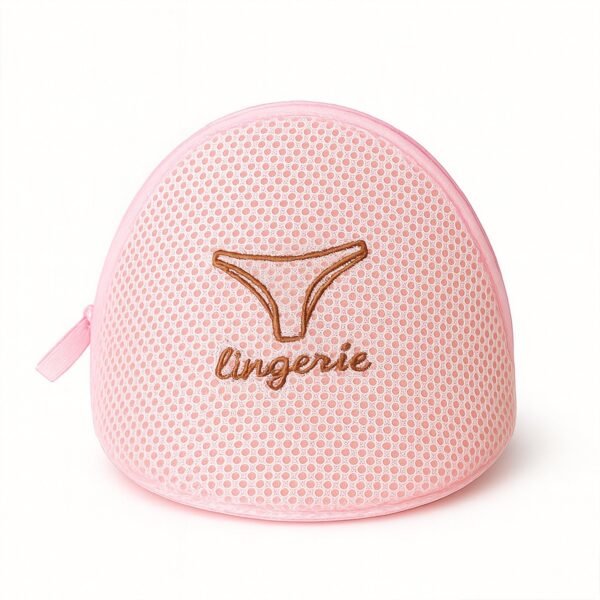 04_e1a23e71-fae2-427f-8b54-41f11ca4d722.jpg Lingerie Wash Bag – Dome-Shaped Protective Mesh Laundry Pouch with Zip Closure (1 Pc)