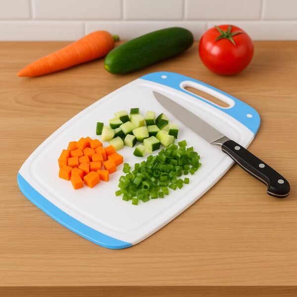 Ganesh Vegetables and Fruits Cutting Chopping, Plastic Board (1 Pc)