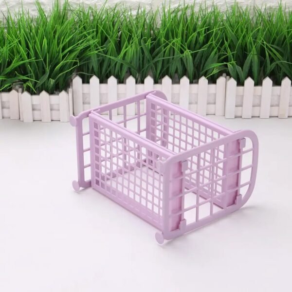 04_e24b2507-7a6f-438e-97e9-2ee382495fea.jpg 2Layer Foldable Plastic Small Storage Shelf / Rack (1 Pc / Mix Color)