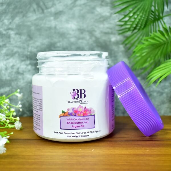 Beautiful Basics Shea Butter & Argan Oil Body Cream – 450g