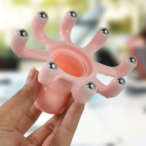 Scalp Relax Octopus Massager – Long Ergonomic Head Massager for Adults