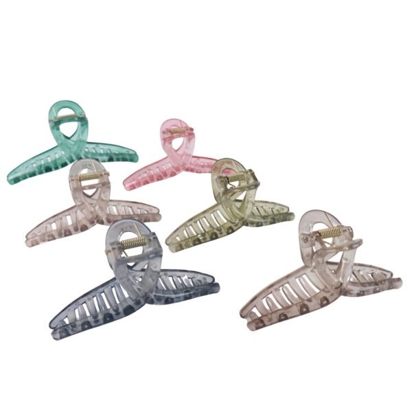04_ea5bc8c4-240a-4274-a076-103ad80d4913.jpg Hair Clutcher Clips (Mix Design, Multicolor / 12 Pc)