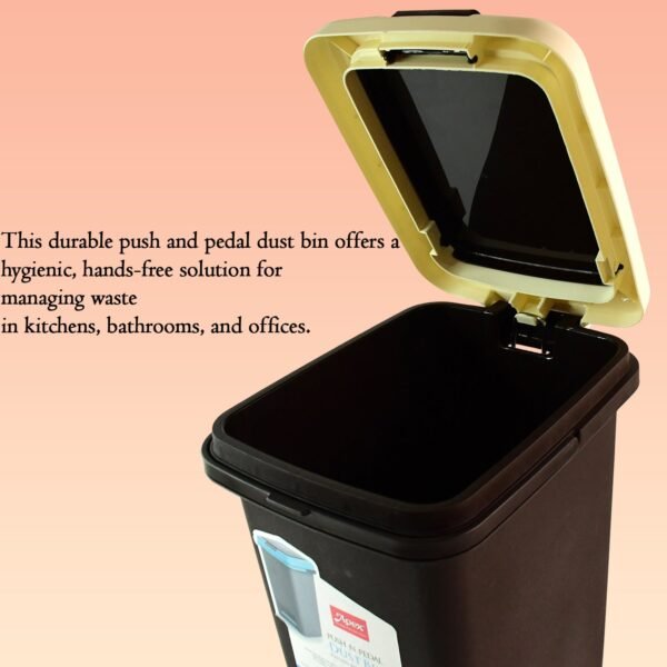 04_ebe3e5c4-7135-4fd4-8d85-ea453f189c3f.jpg Apex Push N Pedal Plastic Dustbin 10L Capacity (1 Pc)