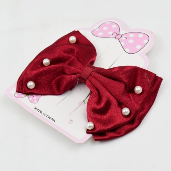 04_ed201e12-0039-4495-8417-1778840730a3.jpg Hair Bow Knot Clip Suitable For Girls (1 Pc / Multicolour), Hair accessories