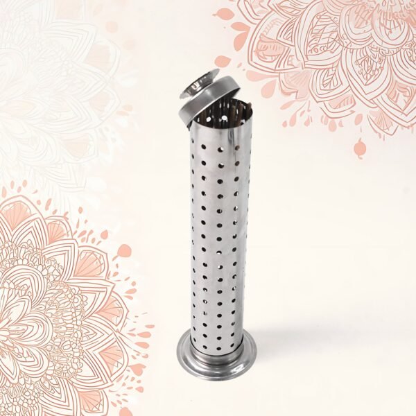 Stainless Steel Agarbatti Stand for Puja (1 Pc)