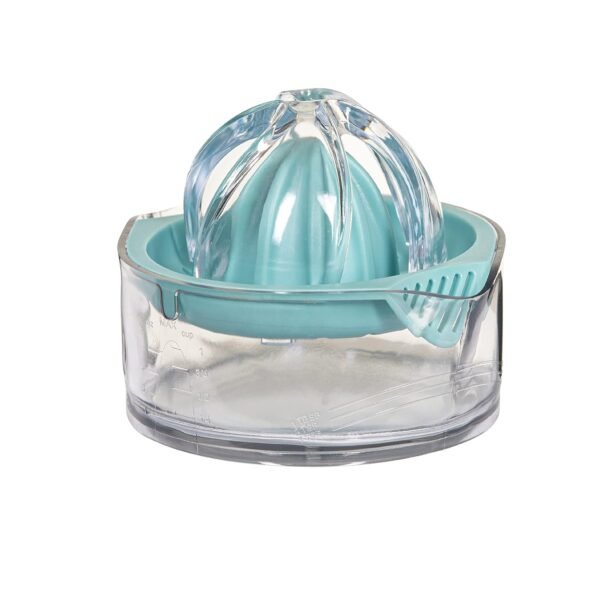 Manual Orange Lemon Citrus Juicer Squeezer Press Pourer with Lid Plastic 1 Pc