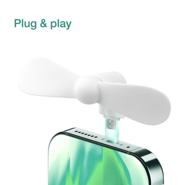 Micro / Android USB Mini Fan Flexible USB Fan (1 Pc / Loose)