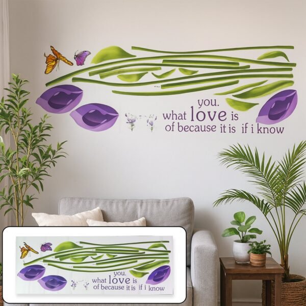 Mix Design Decorative Wall Stickers - (1 Pc)