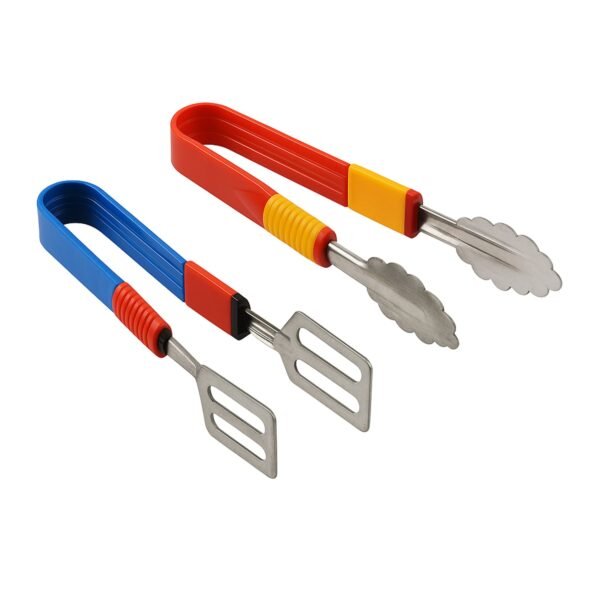 04_f42ad3e7-1358-4c9f-82bb-bd916c748914.jpg Stainless Steel Multipurpose Utility Tong / Serving Food Tongs (2 Pcs Set)