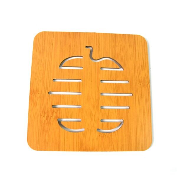 04_f6c95928-c588-4770-b1d5-c3c61f5c1d8a.jpg Square Bamboo Wood Table Place mat Hot Pot Cup Mat Tea Coaster(14×14 Cm / 1 Pc)