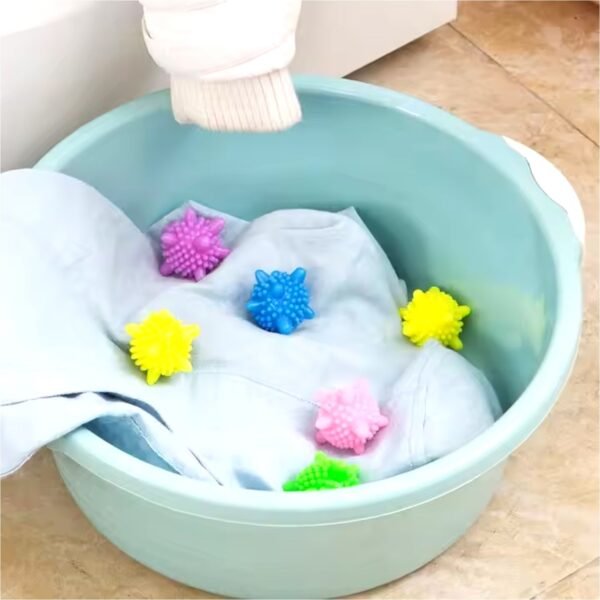 04_f80e27eb-453b-4ae5-9dc3-10feffd381c4.jpg Soft Star Washing Machine, Laundry Dryer Balls Laundry Ball (4 Pcs / Multi Color)