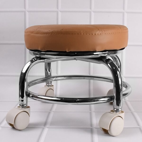 04_fa107f0d-bee3-406f-ba5b-cce9d499cdf2.jpg Heavy Duty Steel Base Round Rolling Stool with Wheels Pedicure Stool (1 pc)