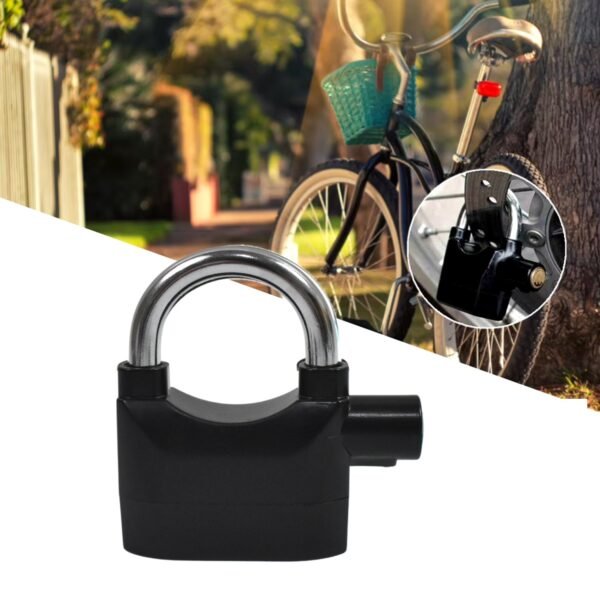 04_fbe991f4-bf77-4c43-8d49-859fb30d159e.jpg Plastic Body Waterproof Siren Alarm Smart Alarm Lock & 3 Keys (1 Set)