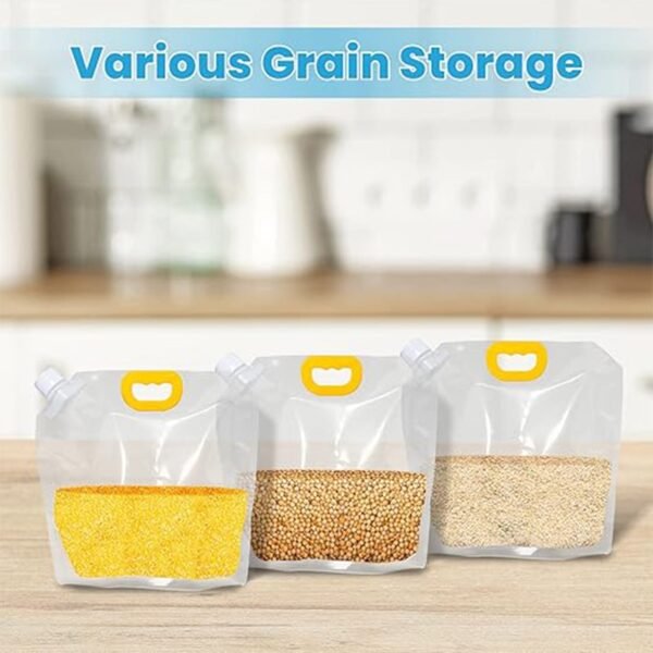 Airtight Refrigerator Storage Bags Food Storage Bag (25x21 Cm / 1 Pc)