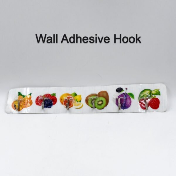 04_fe6a05f7-d2ac-4c6b-ab65-59aeea083c31.jpg Transparent Adhesive Wall Hook – Premium, Strong & Multiuse ( 6pc )