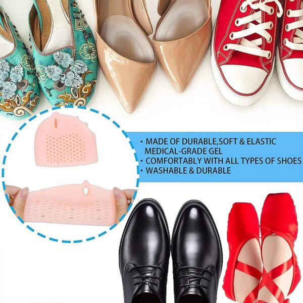 Silicone Heel Protector Pads foot Socks (1 Pair)