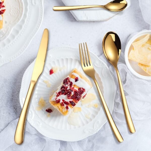 04_ff7e3a52-319f-4a30-96f4-d45c7646502a.jpg Kitchen Tableware / Flatware Sets Kitchen Forks Spoons with Gift Box (24 Pcs Set)