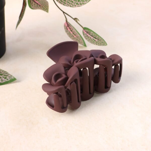 Elegant Rose-Shaped Hair Claw Clip for Women & Girls (1 Pc)