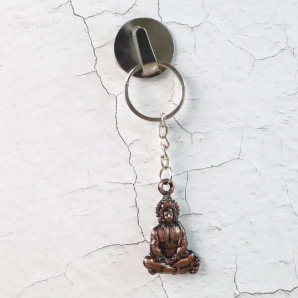 Hanuman Metal Keychain Set (2 Pc Mix Design)