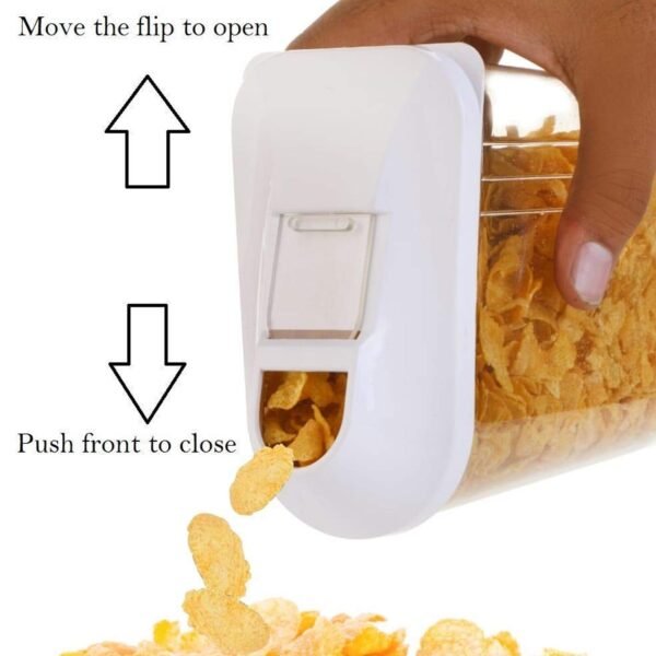 Airtight Lock & Pour Kitchen Storage Container (1 Pc)