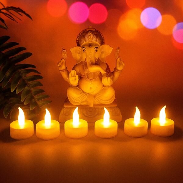 04_led_7337aa92-c020-4203-a50d-1adc2479e637.jpg Premium 6 Piece LED Flameless Candle Light Set with Remote Control