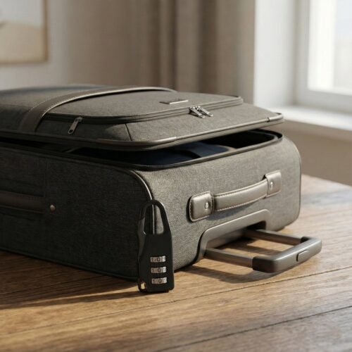 Secure 3-Digit Combination Travel Lock (1 Pc)