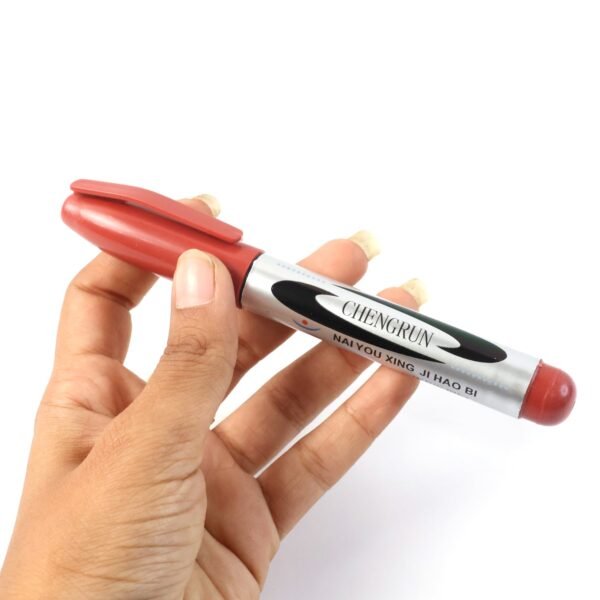 04_marker_e787a98f-1e0f-4489-beb3-eda0513c0207.jpg Maroon Premium Permanent Marker Pen (1 Pc)