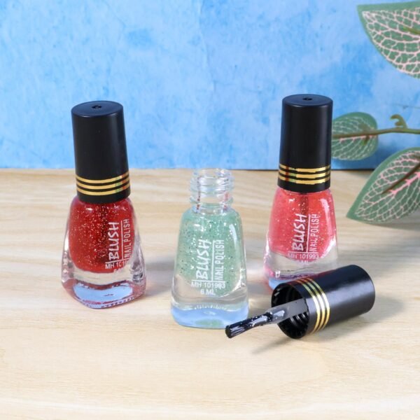 04_nail-color.jpg Blush Jari Mini Nail Polish (Mix Color / 6 ML / 1 Pc)