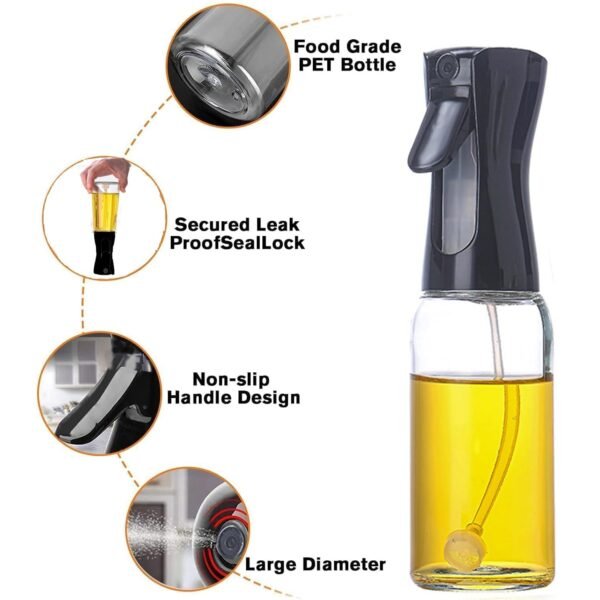 04_oil-bottle.jpg Glass Premium Oil Spray Bottle - (300 Ml Approx / 1 Pc)