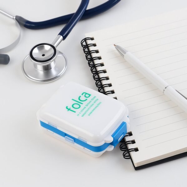 04_pill-box.jpg Portable Blue Dual-Sided Pill Organizer Box (1 Pc)