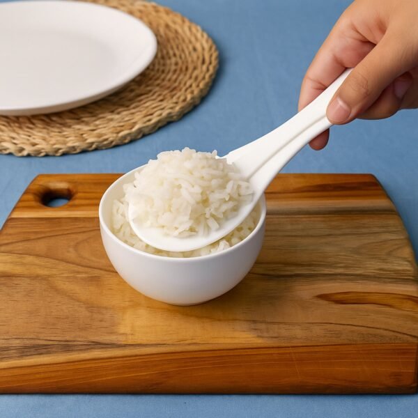 04_rice-spoon.jpg Plastic Non-Stick Rice Serving Paddle (1 Pc)