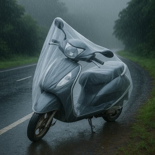 04_scooter-cover.jpg Big Plastic Activa Cover (1 Pc / 240 Cm Long Adjustable)