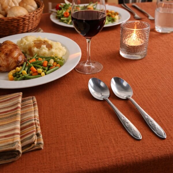 Premium Stainless Steel Table Spoons Set (12 Pc Set)