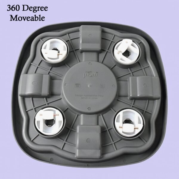 Supermom Plastic Multi Purpose Heavy Duty Gas Cylinder Trolley