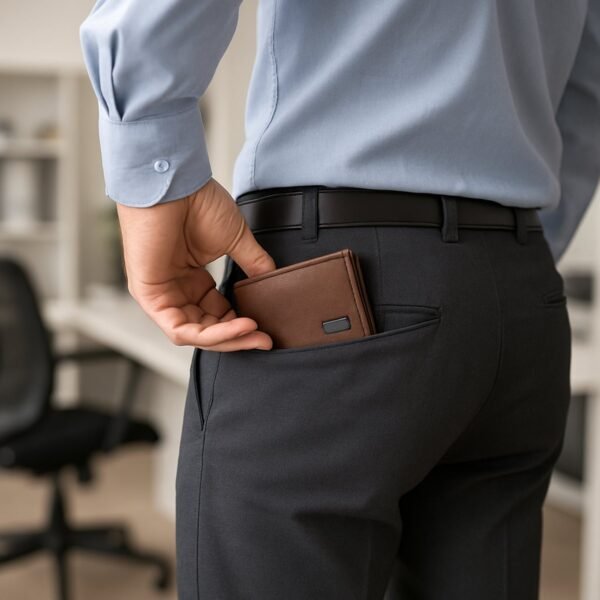 Classic Gents Bi-Fold Wallet (1 Pc)