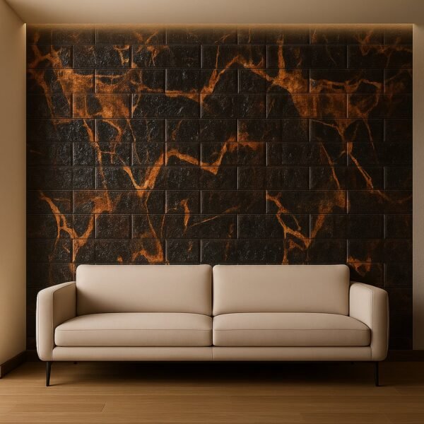 Wallpaper 3D Foam Wallpaper Sticker Panels (76 x 70 Cm / 1 Pc)