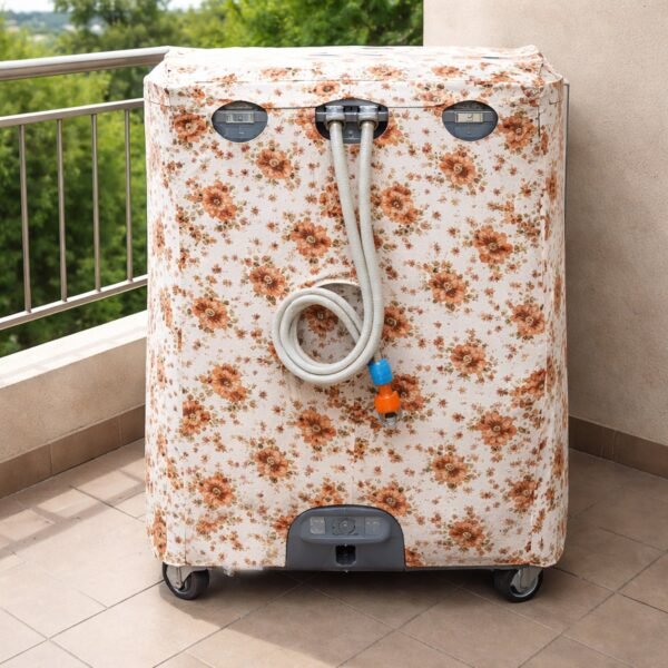 Waterproof Washing Machine Cover for Front Load Machines 58x58x84 cm (1 Pc)