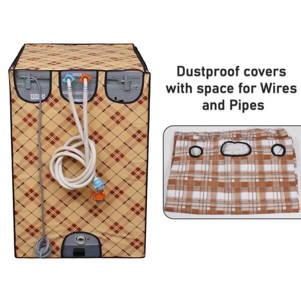 Water-Resistant Washing Machine Cover for Top-Load Models (1 Pc)