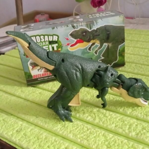 Dinosaur Roaring Toys Trigger Model with Sound Lighting Moving 3+ Years 1 Pc