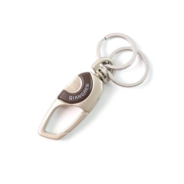 05-keychain.jpg Dual-Ring Carabiner Key Holder - (1 Pc)