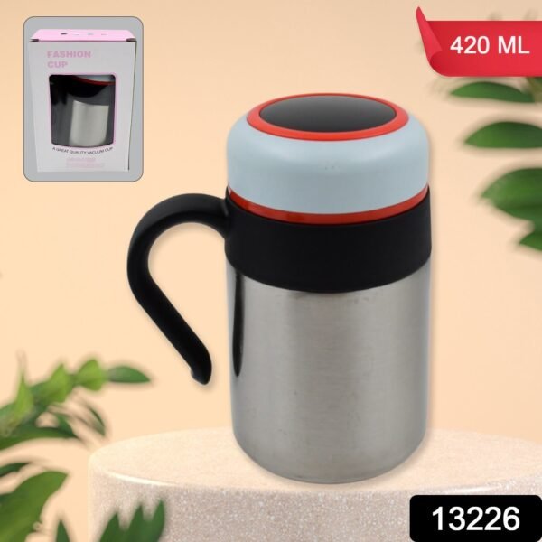 Stainless Steel Mug / Bottle Vacuum Insulated Cup Handle & Small Cup, (420 ML)