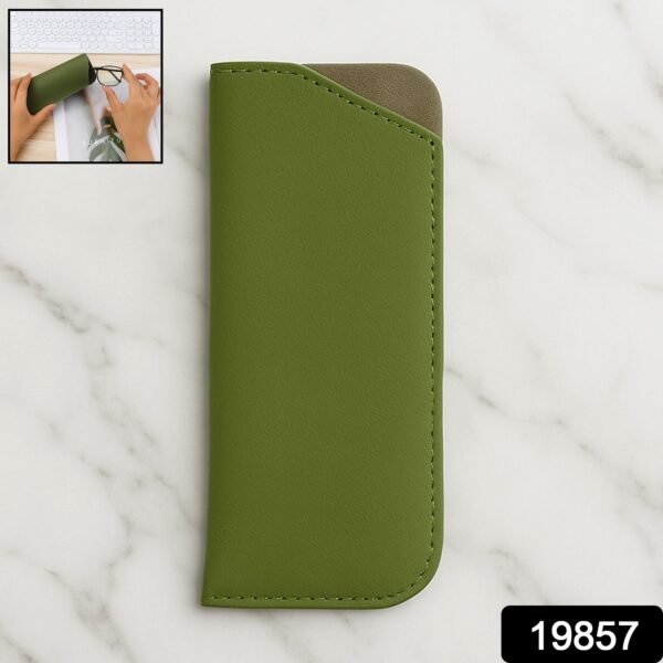 05345e7f-aeb5-4d5d-b9c6-605f8c78d4de.jpg Slim PU Leather Glasses Sleeve - (1 Pc)