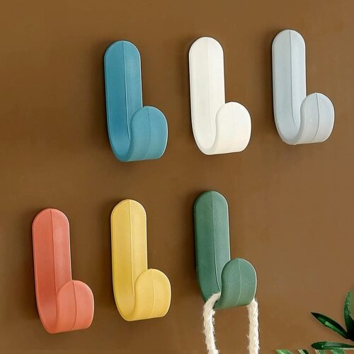 05_0064f04c-60f6-4065-ade5-b9722cd29782.jpg Self Adhesive Waterproof Wall Hooks for Multipurpose Home Storage (20 Pcs Set)