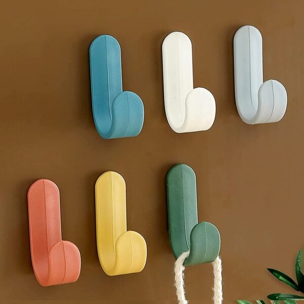 Self Adhesive Waterproof Wall Hooks for Multipurpose Home Storage (20 Pcs Set)