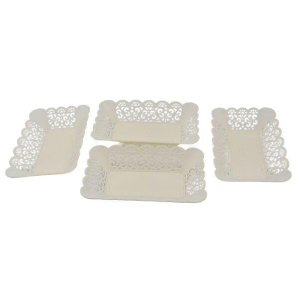 05_012c51d2-7114-41af-a2c6-15e9d8ac29b5.jpg Rectangle Plastic Dinner Plate Serving Trays Home School Office 8 Pcs Set