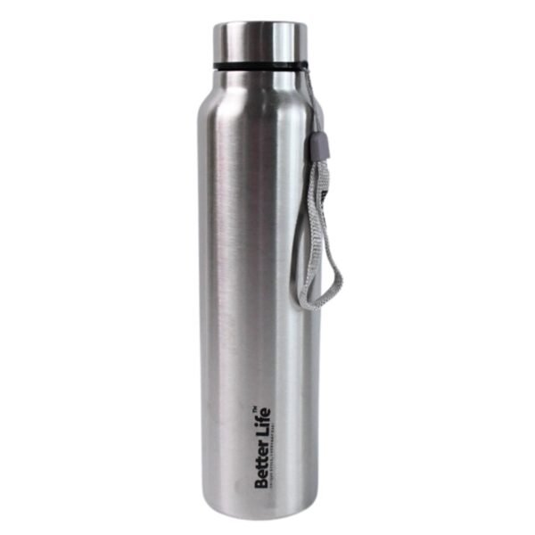 Stainless Steel Single Wall Drink Water Bottle (1000 ML)