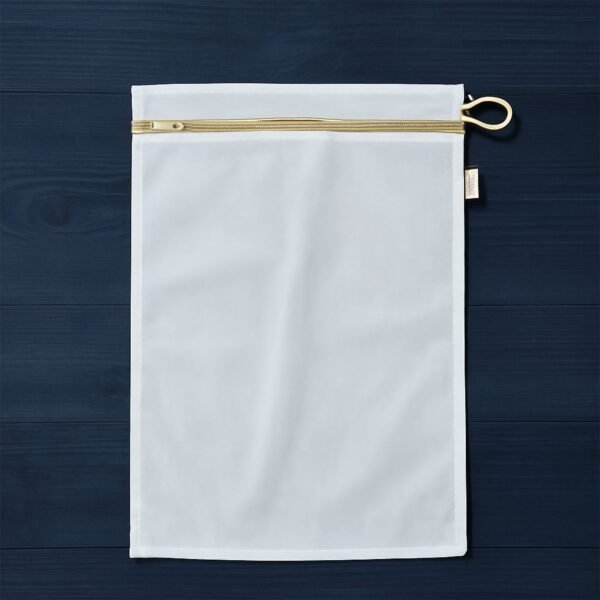 Large Mesh Laundry Bag with Zipper for Delicates & Travel Storage